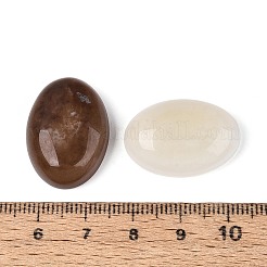 Natürliche graue Achat-Cabochons (gefärbt und erhitzt)&nbsp;G-N361-05A-02