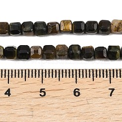 Природных тигровый глаз бисер нитей&nbsp;G-P612-B02-01