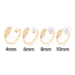 Закрепка колец для чашек из листовой латуни с микропаве из кубического циркония KK-N274-07G