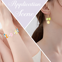 200 шт. Непрозрачные акриловые бусины SACR-SP0001-12