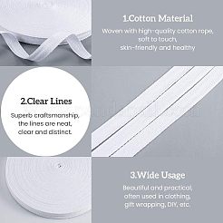 Хлопковые ленты OCOR-WH0032-49B