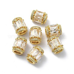 Латунные горный хрусталь Европейский бисером KK-P232-16G