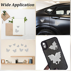 10 autocollant de voiture en strass de verre&nbsp;STIC-GF0001-42B