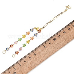 Armband aus Edelstahl 304 mit Emaille&nbsp;AJEW-JB01630
