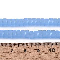 Nachahmung Jade Glasperlen &nbsp;GLAA-N026-3x6mm-J05
