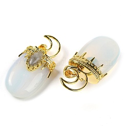 Подвески из синтетического опалита-лазури&nbsp;G-L524-17G-04