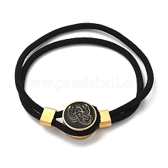 Созвездие нейлоновые шнуры многорядные браслеты BJEW-U016-01A-02