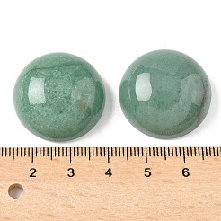 Натуральный зеленый авантюрин кабошоны G-C189-04C