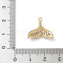 Латунные микро проложить кубического циркония подвески&nbsp;KK-Z136-45G-03