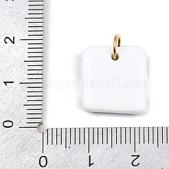 Bedruckte Anhänger aus Edelstahl 304&nbsp;STAS-B125-03C-G