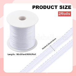 90м органзовая лента OCOR-WH20005-50A