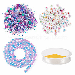 DIY-Sets zur Herstellung von Halsketten/Armbändern&nbsp;DIY-TAC0032-18G