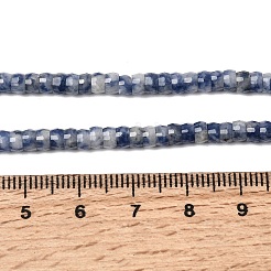 Stränge aus natürlichen blauen Fleckenjaspis-Heishi-Perlen&nbsp;G-A299-A14-01