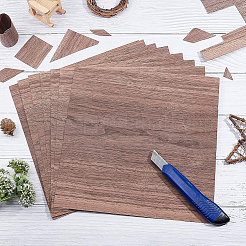 8 Blatt Walnussholzplatte&nbsp;DIY-BC0005-38