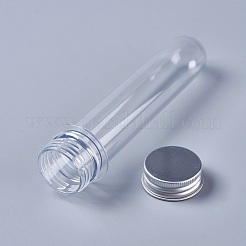 Contenitori di perline di plastica tubo trasparente&nbsp;CON-WH0039-02-150mm
