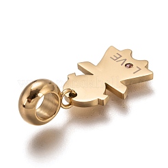 Европейские подвески из нержавеющей стали 304 STAS-I177-19G