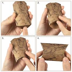 30 шт. 6 стильных подарочных коробок с бумажными подушками с печатью&nbsp;CON-FS0001-20