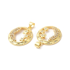 Латунные микро проложить кубического циркония подвески&nbsp;ZIRC-L103-041G