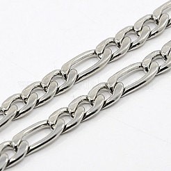 Цепочка Фигаро&nbsp;LS-NJEW-F027-03-7mm