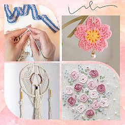 10 моток двухслойной полиэфирной нити для вышивания&nbsp;OCOR-CY0002-99A