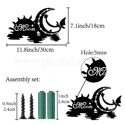 Железные подвесные украшения&nbsp;HJEW-WH0013-025