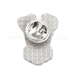 Эмалированная булавка с латунными защелками-бабочками&nbsp;JEWB-A006-02C