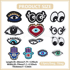 1 полиэстер с вышивкой из искусственного шёлка&nbsp;PATC-PH0001-47