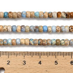 Крашеные бусы из натуральной императорской яшмы&nbsp;G-P600-A01-01C