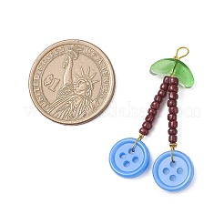 Акриловые пуговицы для шитья подвески PALLOY-JF04202