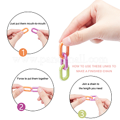Непрозрачные акриловые соединительные кольца&nbsp;OACR-PH0001-42