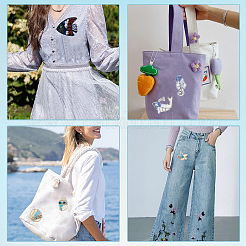 6 шт. 6 стильных аксессуара для украшения в виде морского животного ручной работы&nbsp;DIY-GF0008-86