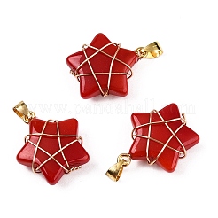 Подвески lampwork GLAA-T023-06C