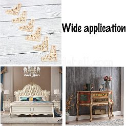 Резная накладка из натурального дерева&nbsp;LS-WOOD-FH0001-31