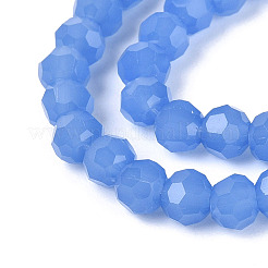 Граненые(32 грань) нити стеклянных бусин&nbsp;EGLA-J042-36A-02