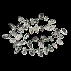 Натуральный зеленый lodolite кварц бисер пряди&nbsp;G-P604-A20-01