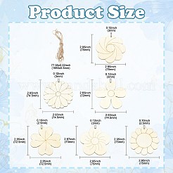 Незавершенные 30 шт. WOOD-CJC0001-19