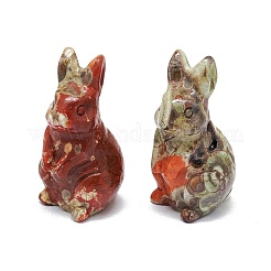 Украшение дисплея скульптуры из натуральной океанской яшмы G-F719-36F