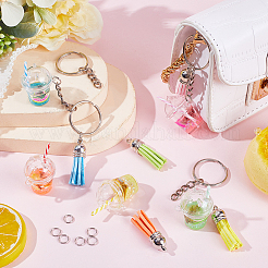 Набор для самостоятельного изготовления брелока в виде фруктового сока&nbsp;DIY-SC0023-43