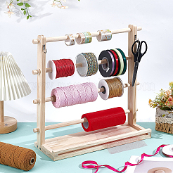 Holz-Präsentationstürme für Geschenkbänder&nbsp;ODIS-WH0038-273