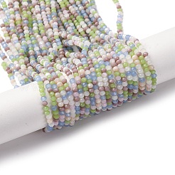 Граненые круглые стеклянные бусины&nbsp;GLAA-G074-A02-1