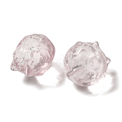 Прозрачные стеклянные бусины&nbsp;GLAA-D025-05E