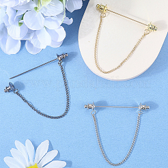 Броши-цепочки из цинкового сплава FIND-GF0006-87D