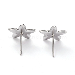 Серьги-гвоздики из нержавеющей стали 304 STAS-J032-22