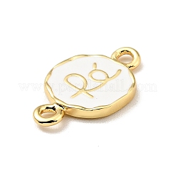 Латунь с эмалевыми подвесками KK-G416-56G-01