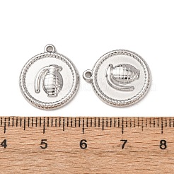 Anhänger aus Edelstahl 304&nbsp;STAS-K331-01C-P