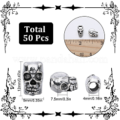 Сплавочные европейские бусины FIND-SC0006-94