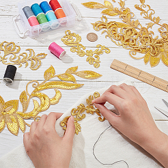 4 стиль полиэстер компьютерная вышивка пришивание тканевых заплаток&nbsp;PATC-NB0001-01