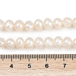 Нити натуральных культивированных жемчужин PEAR-I007-07R-04