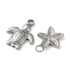10 шт. подвески из нержавеющей стали 304 с тематикой океана STAS-P426-04P