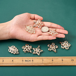 Подвески из сплава и страза PALLOY-TA0002-24LG